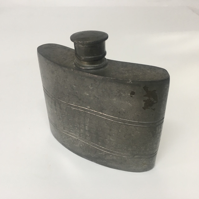 HIP FLASK, Pewter